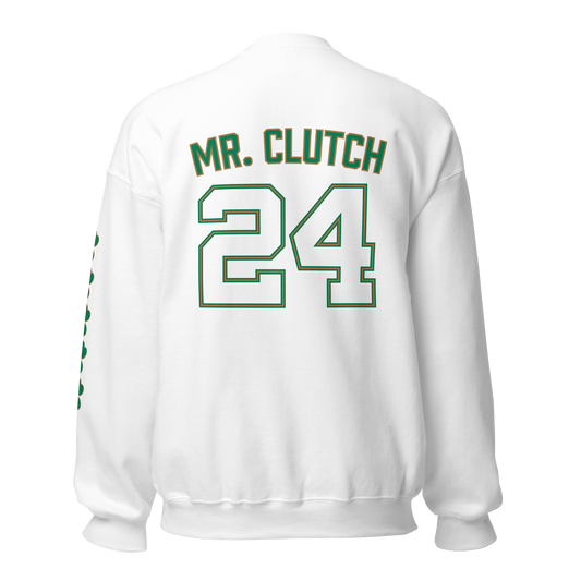 Legendary 24. Graphic Sweatshirt, White.