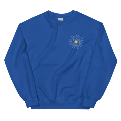 2024. Around The Sun. Sweatshirt with prints on the chest and back. - GRAFOTURE