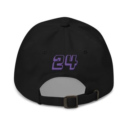 2024. MMXXIV. Dad Cap with embroidery on the front and back. - GRAFOTURE