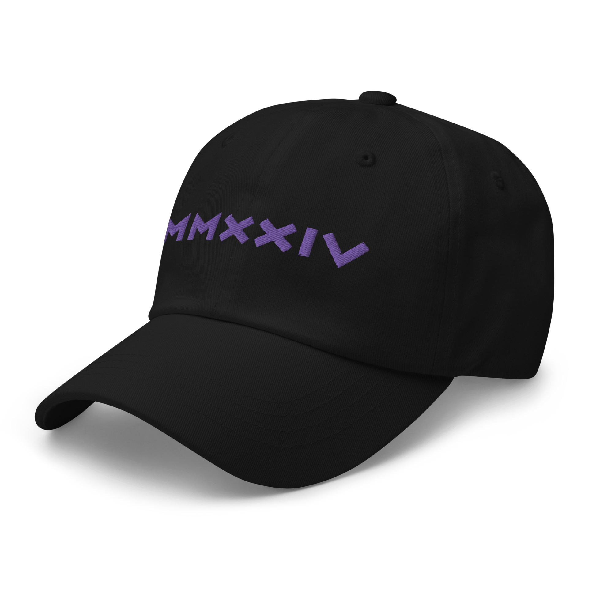 2024. MMXXIV. Dad Cap with embroidery on the front and back. - GRAFOTURE