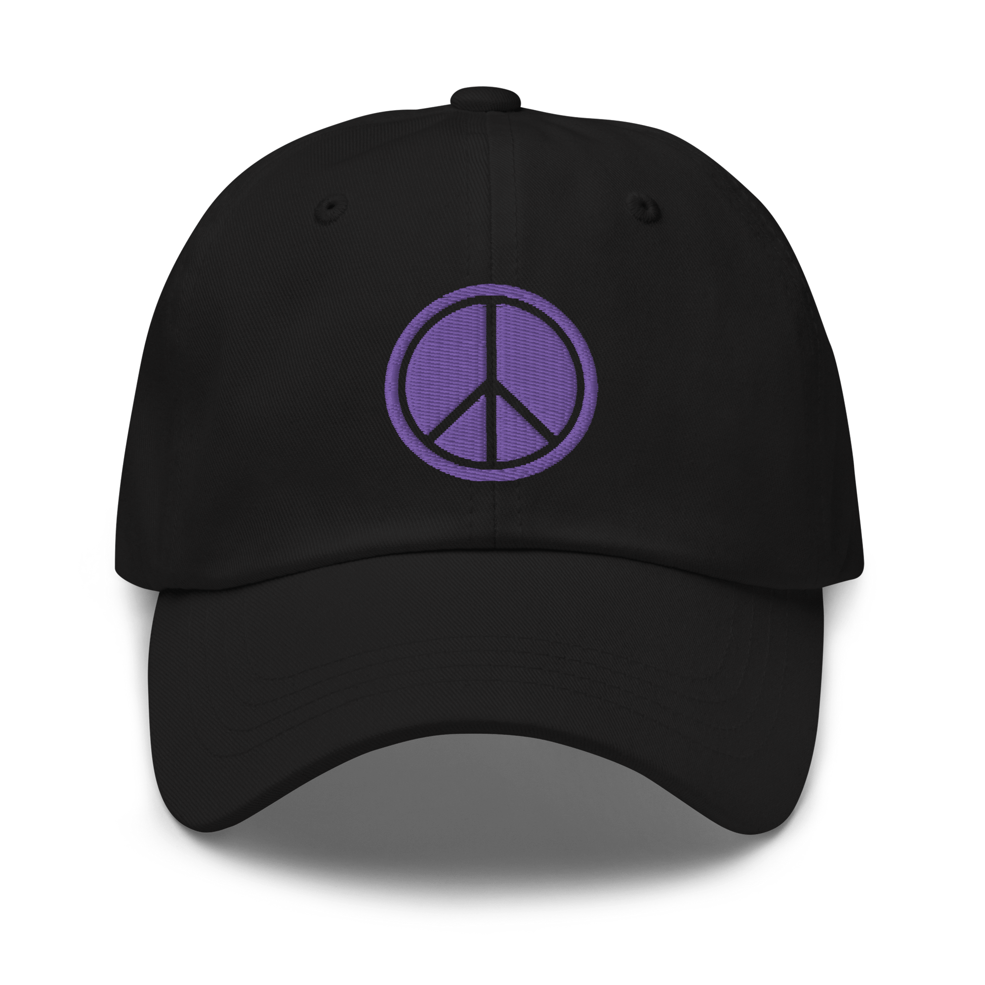 2024. Peace. Dad Cap with embroidery on the front and back. - GRAFOTURE