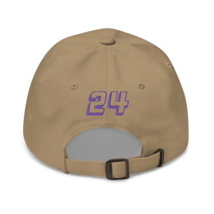 2024. Peace. Dad Cap with embroidery on the front and back. - GRAFOTURE