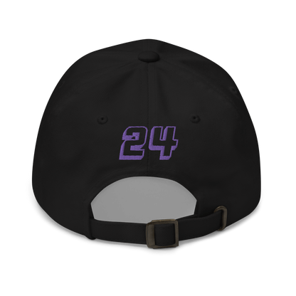 2024. Peace. Dad Cap with embroidery on the front and back. - GRAFOTURE