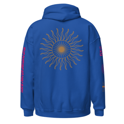 2024. Spring Edition. Graphic Hoodie, Royal Blue. - GRAFOTURE