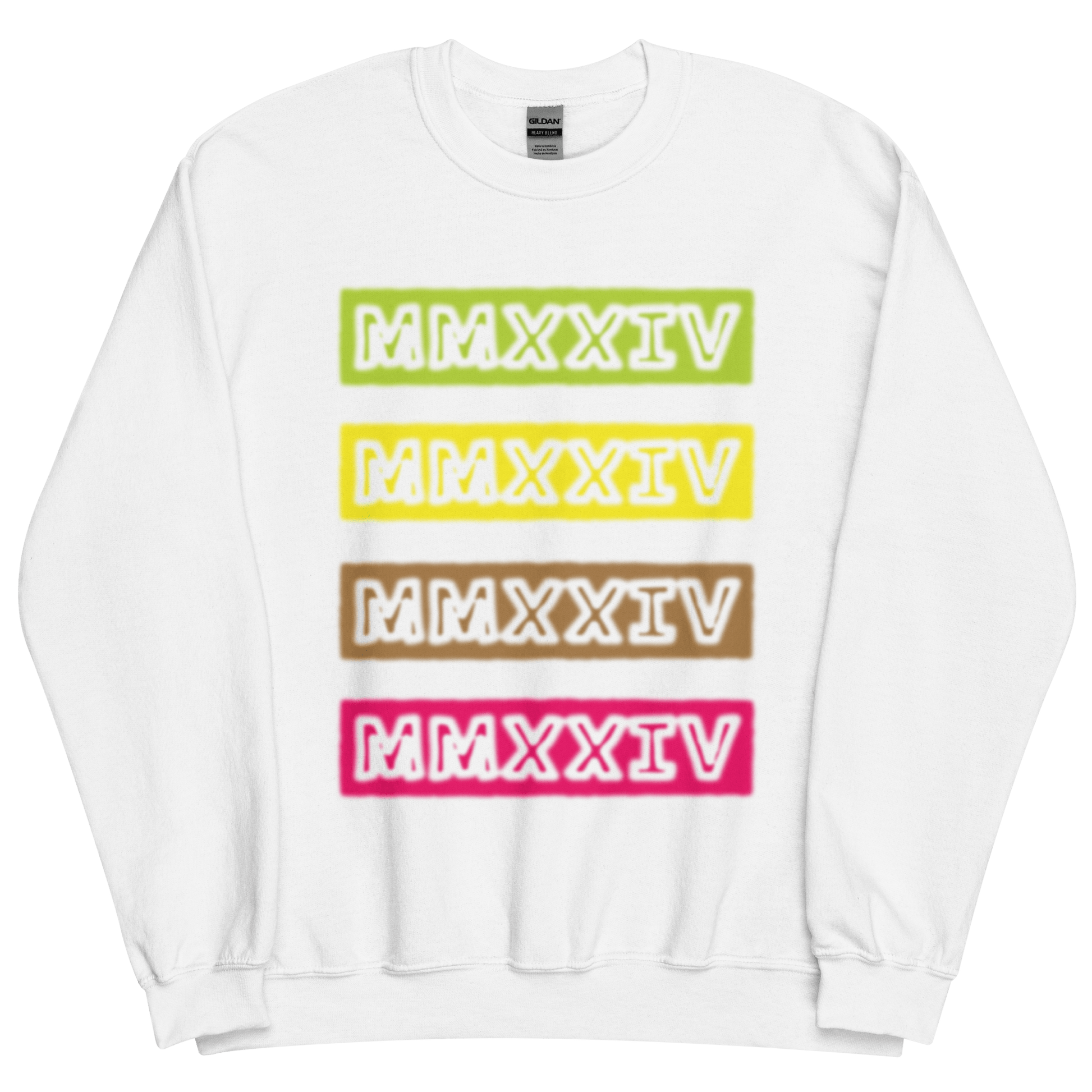 2024. Spring Edition. Graphic Sweatshirt, White. - GRAFOTURE