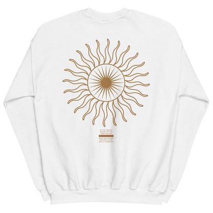 2024. Spring Edition. Graphic Sweatshirt, White. - GRAFOTURE