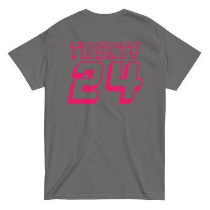 2024. Spring Edition. Graphic T-shirt, Charcoal Grey. - GRAFOTURE