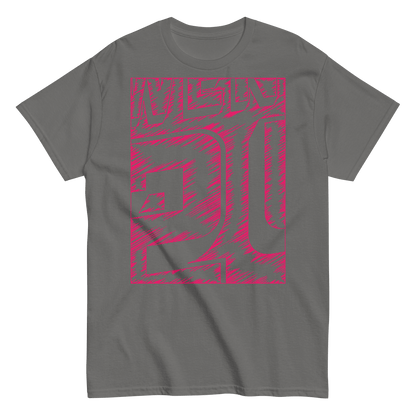 2024. Spring Edition. Graphic T-shirt, Charcoal Grey. - GRAFOTURE