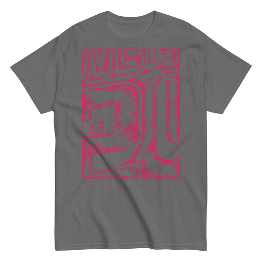 2024. Spring Edition. Graphic T-shirt, Charcoal Grey. - GRAFOTURE