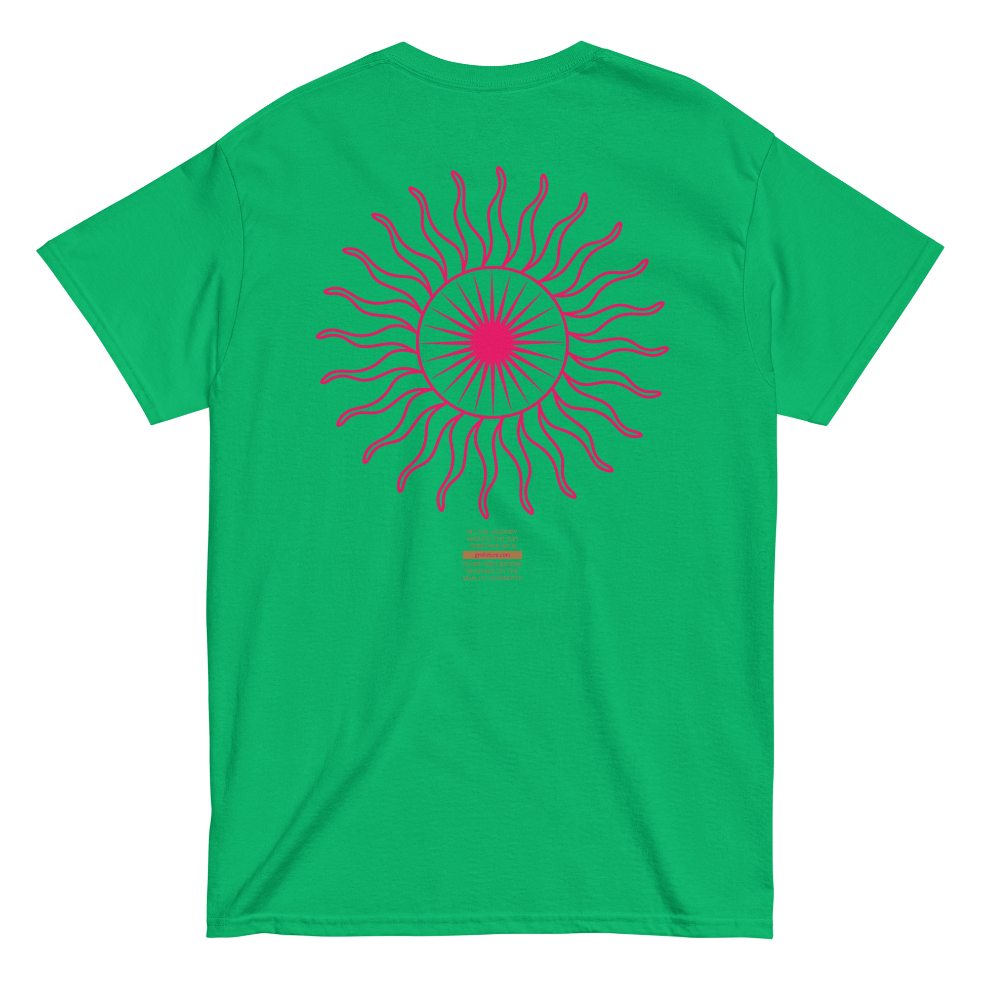 2024. Spring Edition. Graphic T-shirt, Irish Green. - GRAFOTURE