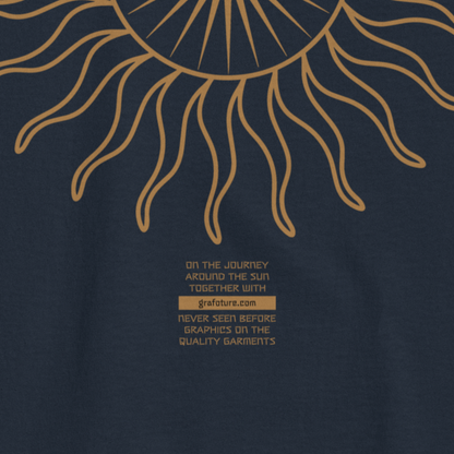 2024. Spring Edition. Graphic T-shirt, Navy - GRAFOTURE