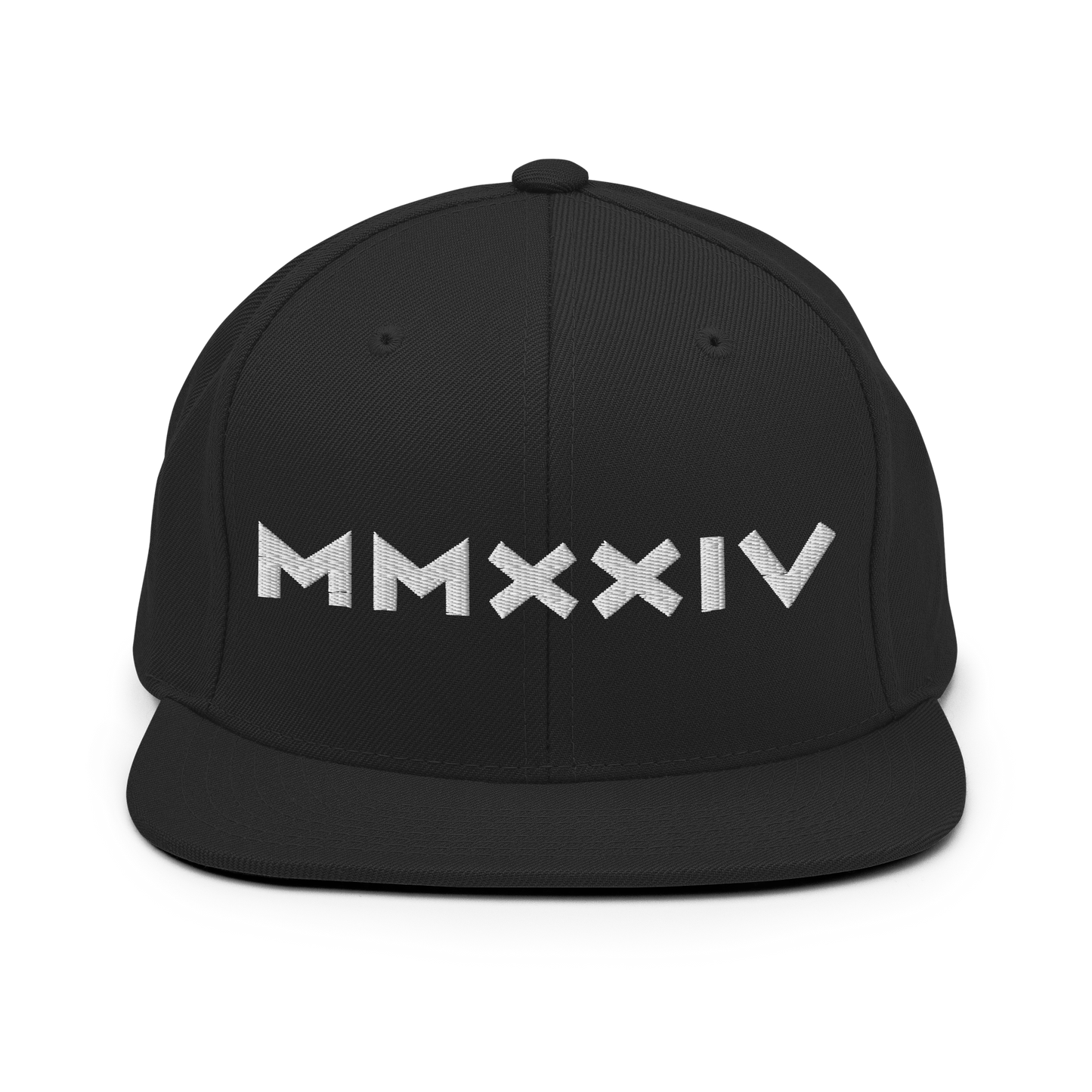 2024. The Journey. Embroidered Snapback Cap, black. - GRAFOTURE