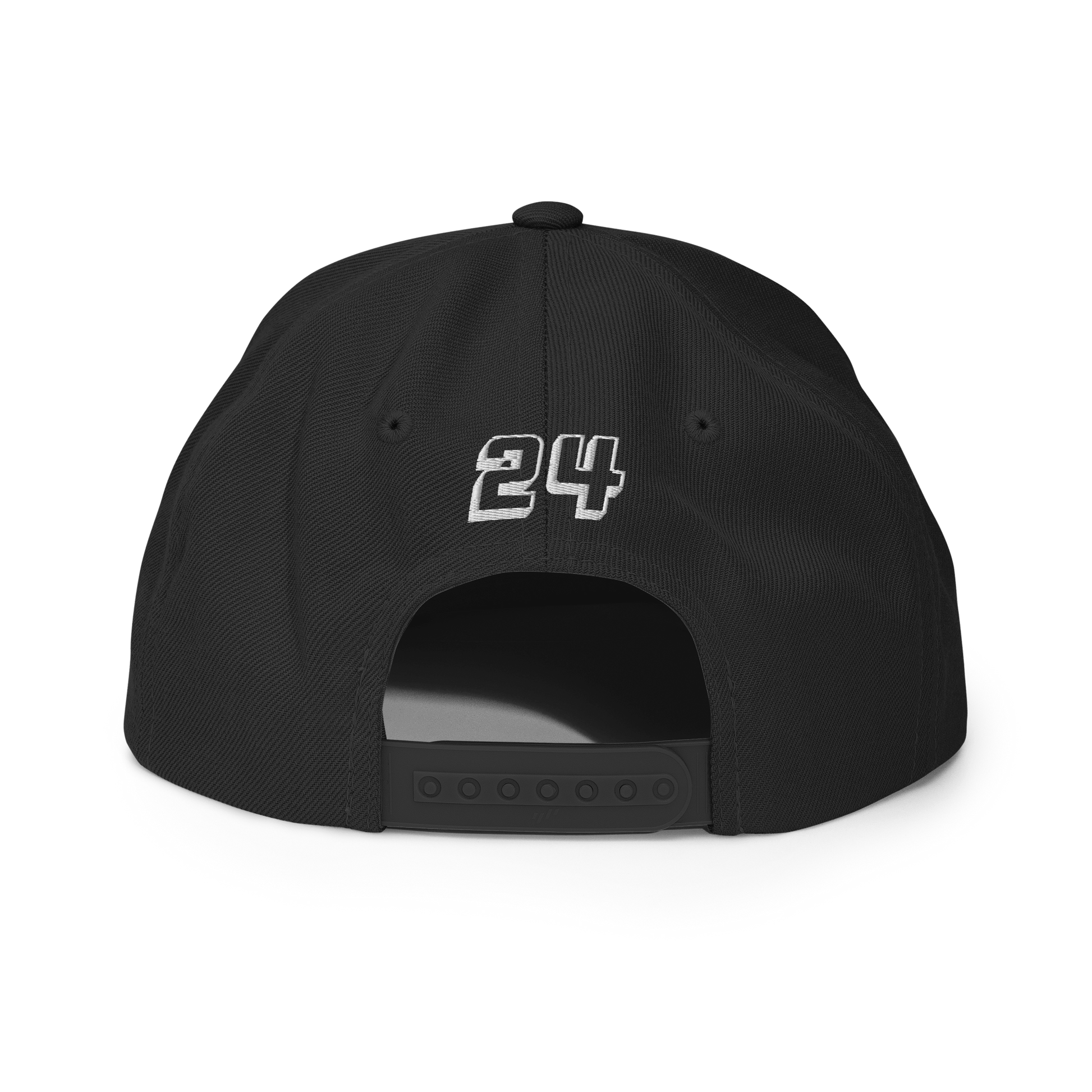 2024. The Journey. Embroidered Snapback Cap, black. - GRAFOTURE