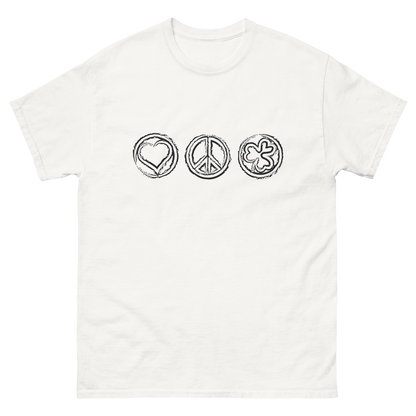 2024. The Journey. White T-shirt with prints on the front and back. - GRAFOTURE