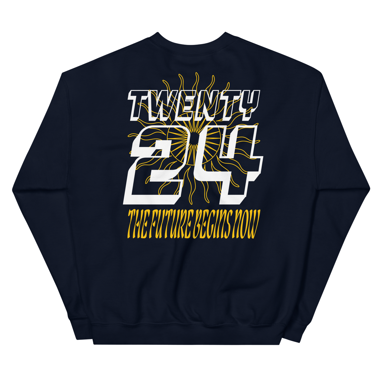 2024. TWENTY24. Sweatshirt with prints on the chest and back. - GRAFOTURE