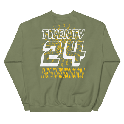 2024. TWENTY24. Sweatshirt with prints on the chest and back. - GRAFOTURE