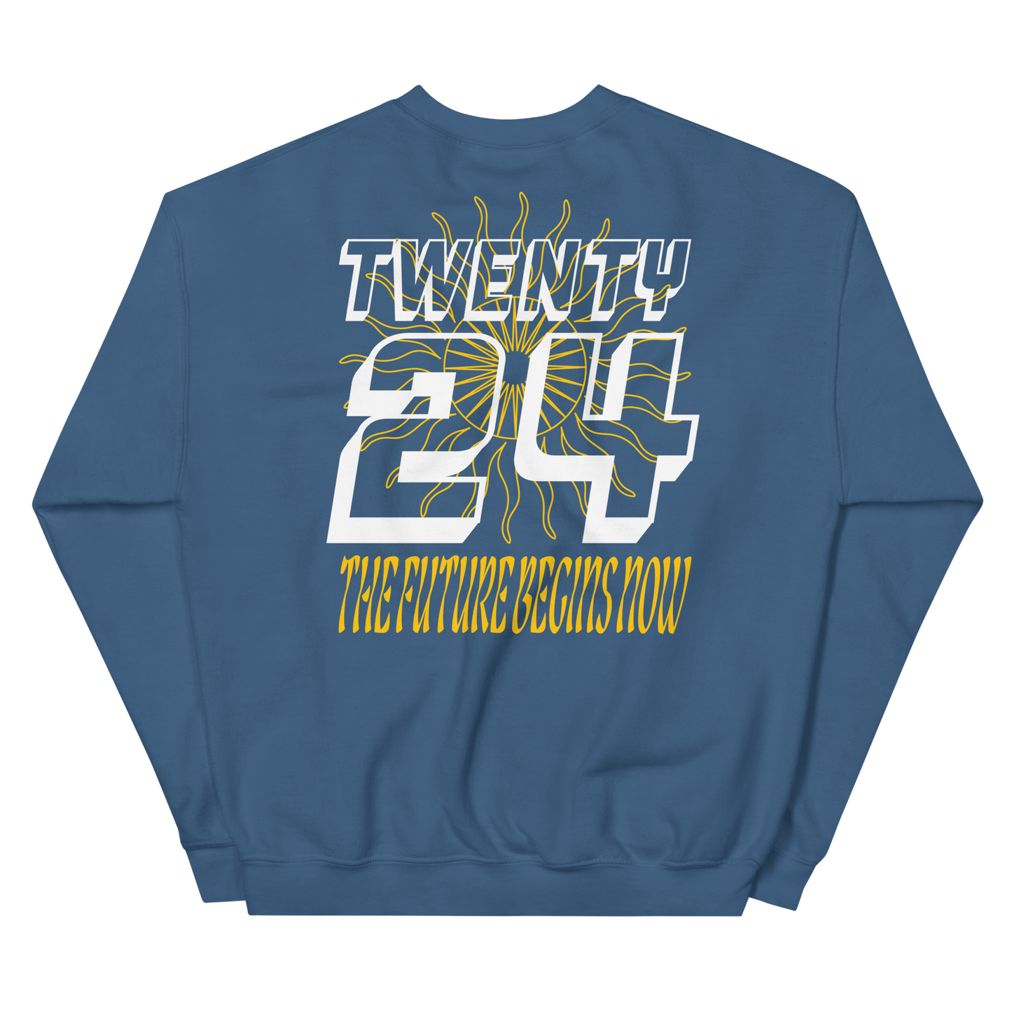 2024. TWENTY24. Sweatshirt with prints on the chest and back. - GRAFOTURE