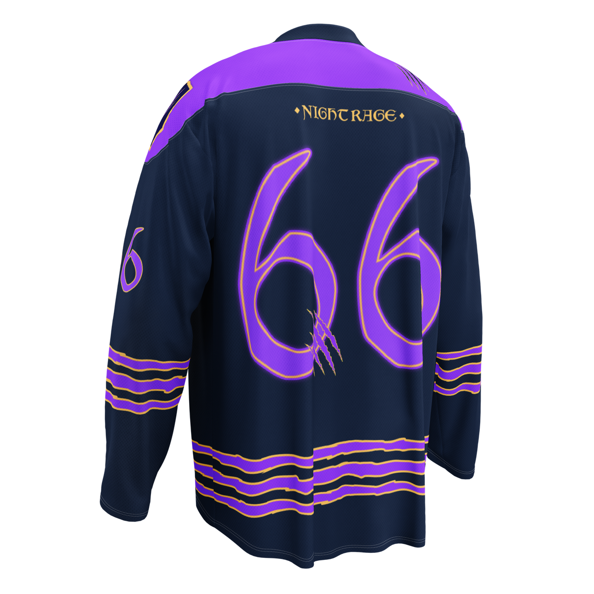 Night_Rage_66_Halloween_Hockey_Jersey_back