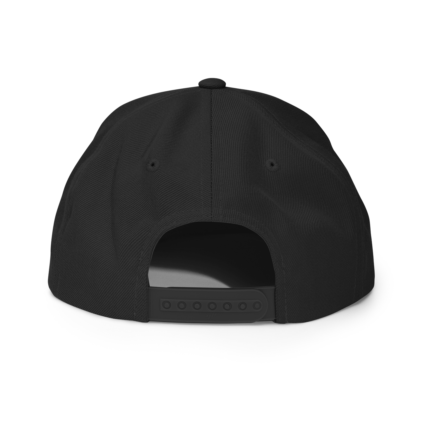 Anniversary 1. Snapback Hat With 3D Puff Embroidery, Black.