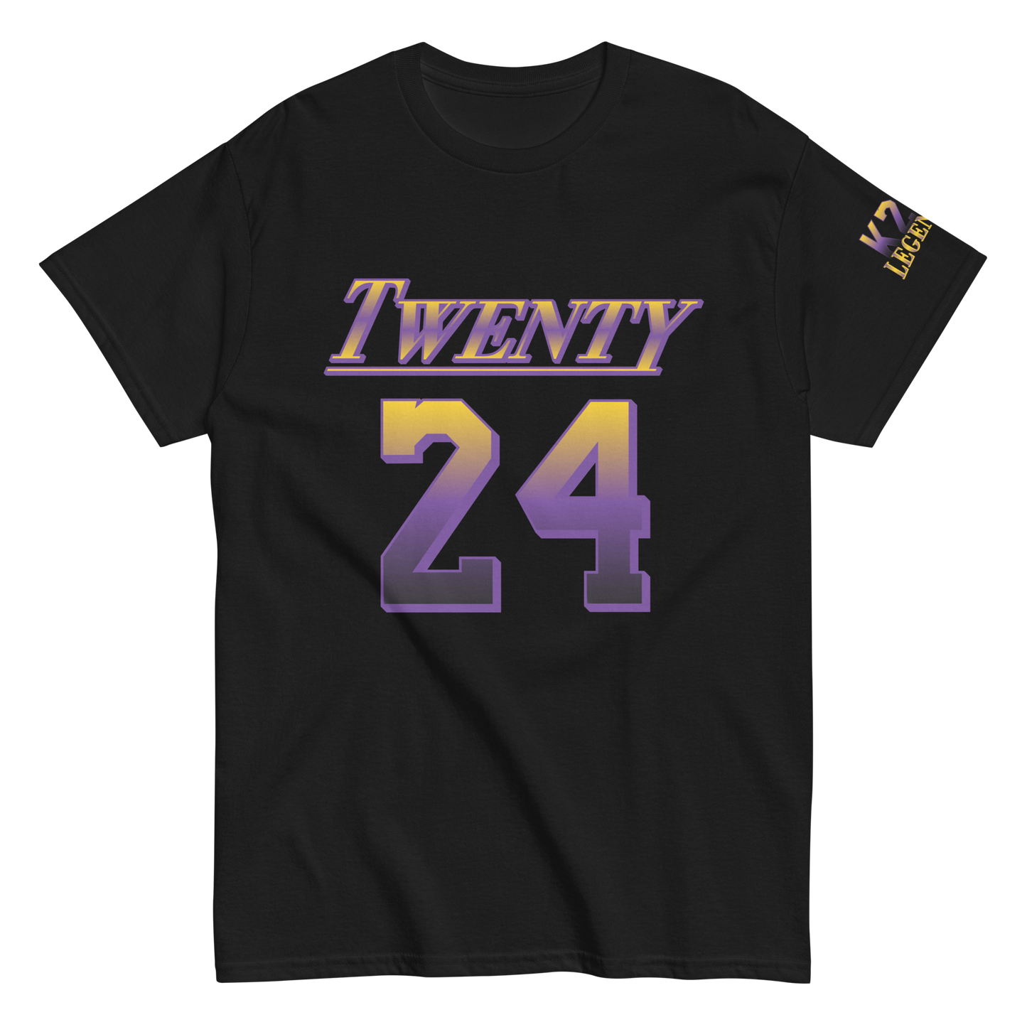 Legendary 24. Graphic T-shirt, Black.