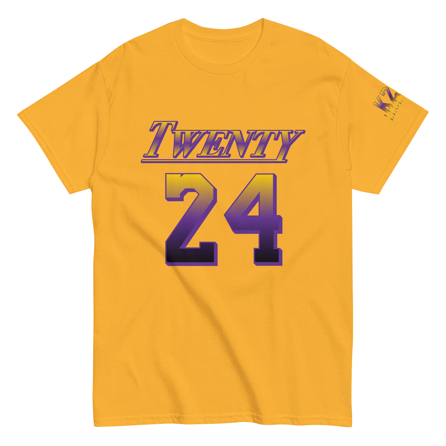 Legendary 24. Graphic T-shirt, Gold Yellow.