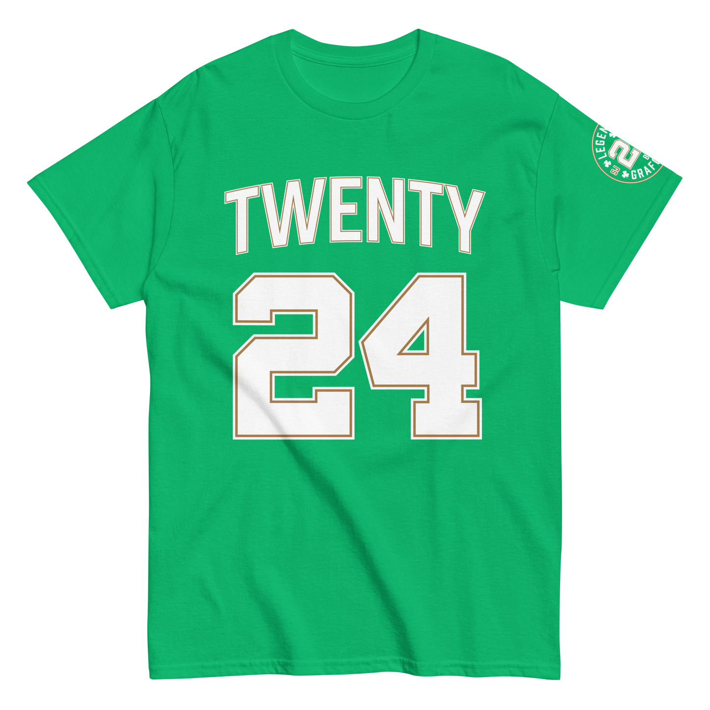 Legendary 24. Graphic T-shirt, Irish Green.