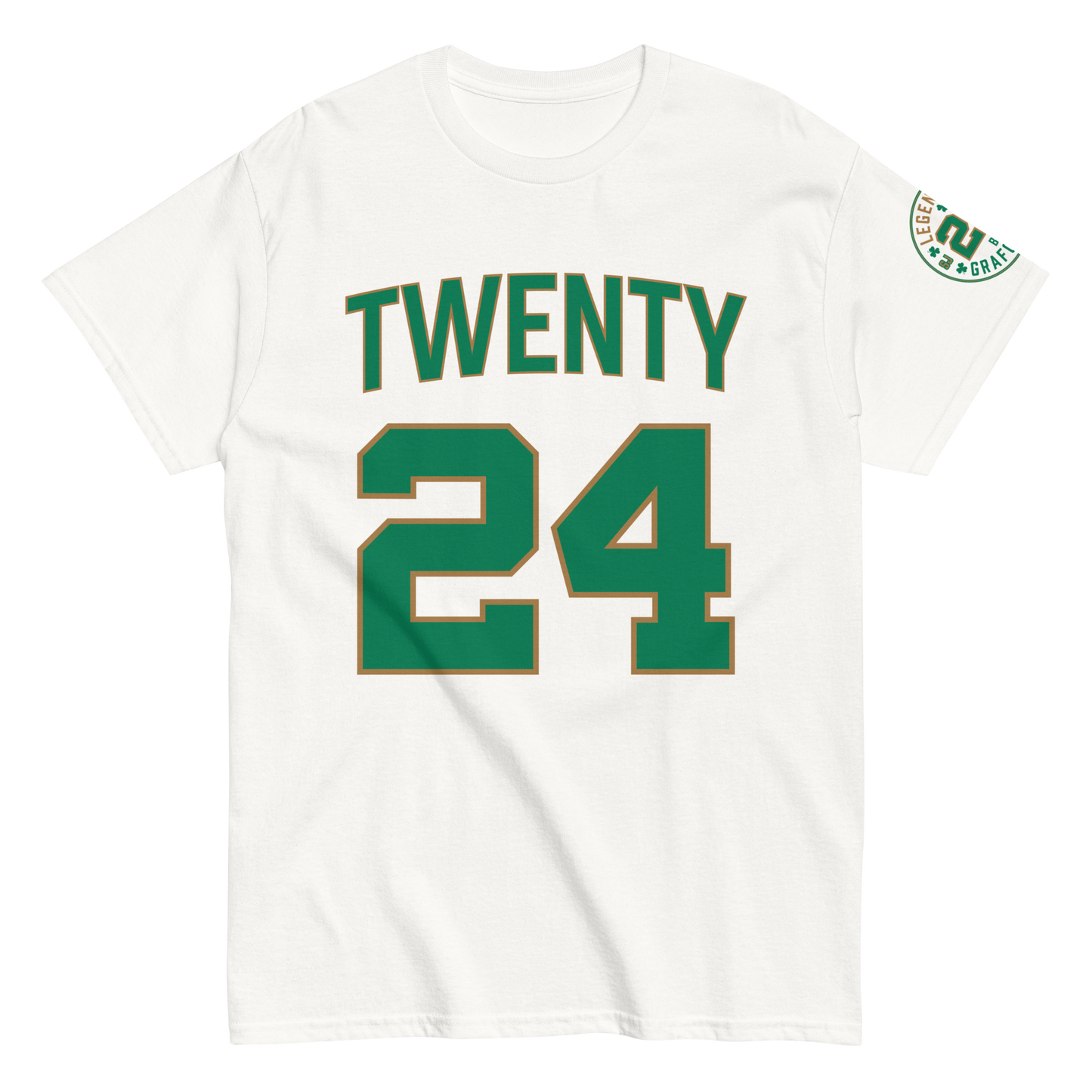 Legendary 24. Graphic T-shirt, White.