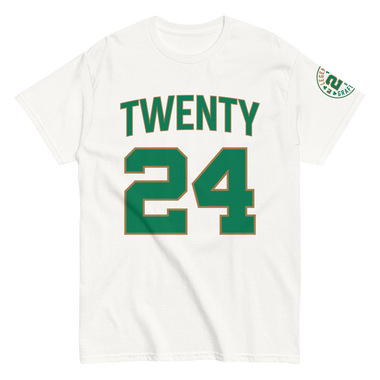 Legendary 24. Graphic T-shirt, White.