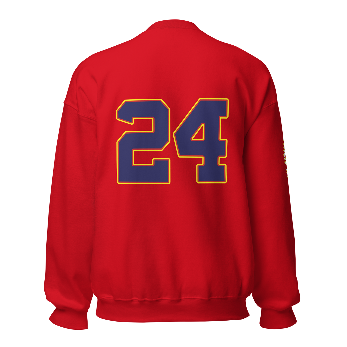 Legendary 24. Graphic Sweatshirt, Red.