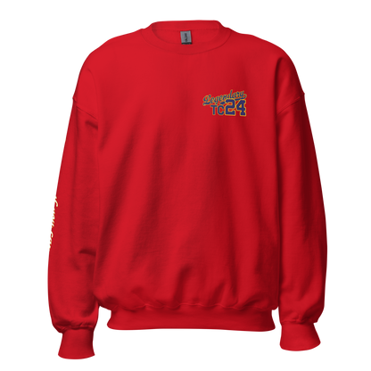 Legendary 24. Graphic Sweatshirt, Red.