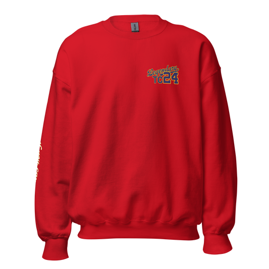 Legendary 24. Graphic Sweatshirt, Red.