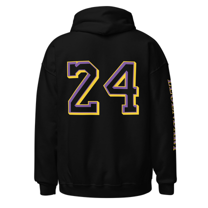 Legendary 24. Graphic Hoodie, Black.