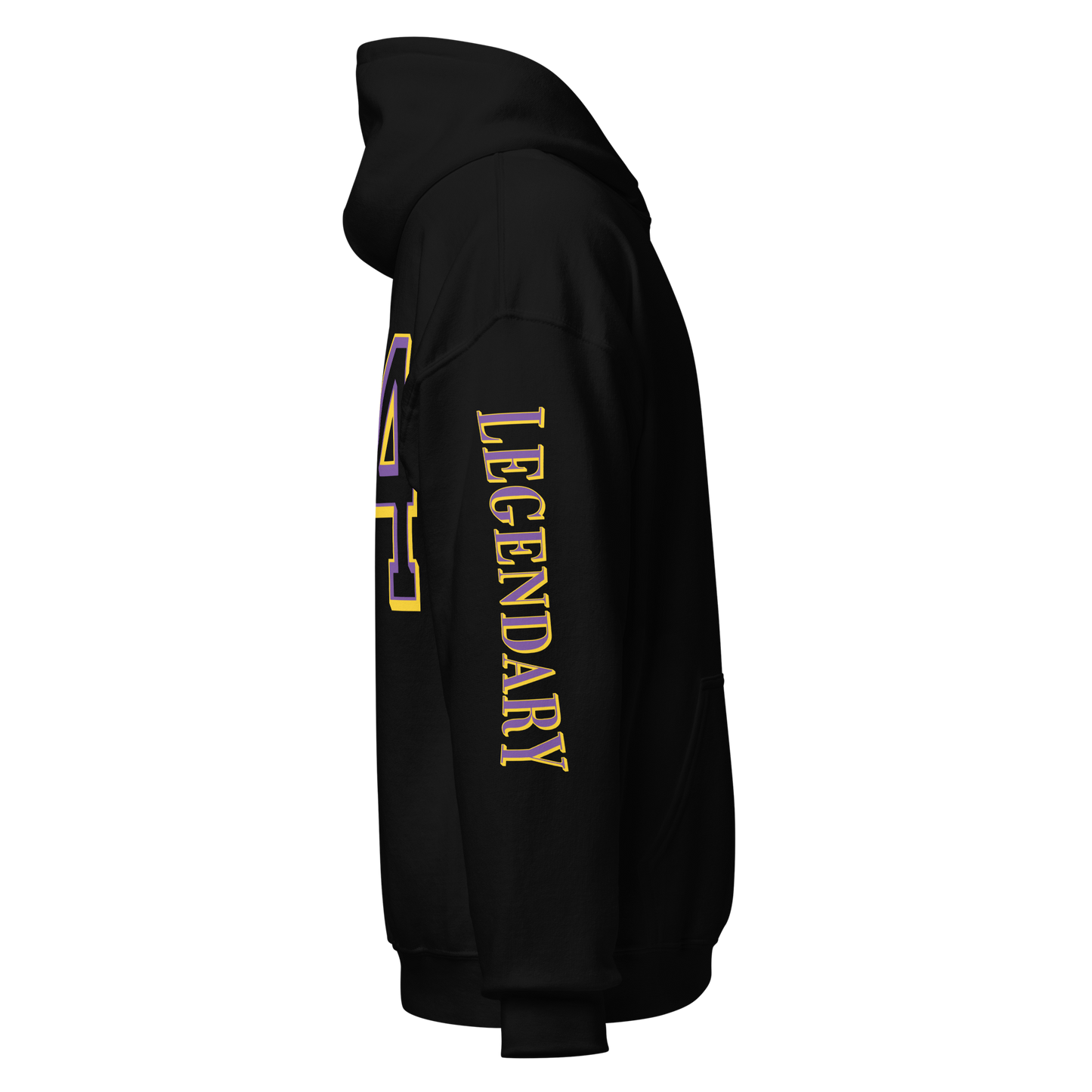 Legendary 24. Graphic Hoodie, Black.