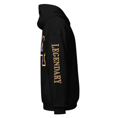 Legendary 24. Graphic Hoodie, Black.