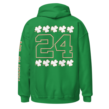 Legendary 24. Graphic Hoodie, Irish Green.