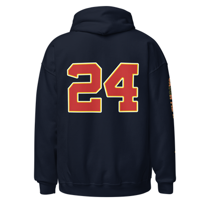 Legendary 24. Graphic Hoodie, Navy.